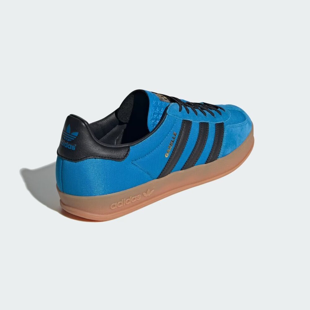 [NEW] Men's‎ adidas Gazelle Indoor Shoes Blue IG4998 - Picture 5 of 8